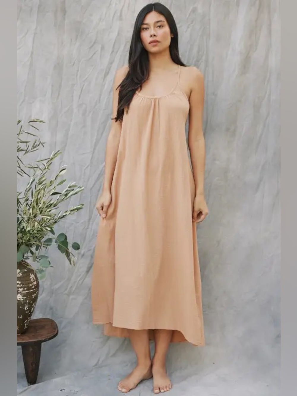 9SEED Seychelles Cross Back Maxi Dress - O/S